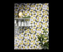 Piastrella 20x20 Giardino  Bianco mix  Luc.