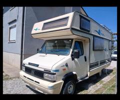 CAMPER HYMER 5 POSTI 1990 FIAT 2.5 D KM 130000