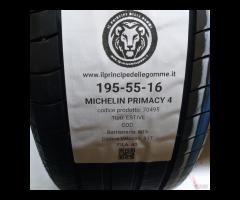 4 GOMME 195 55 16 MICHELIN A70495