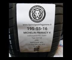 2 GOMME 195 55 16 MICHELIN A70491