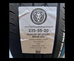 4 GOMME 235 55 20 DUNLOP A70479