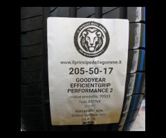 2 GOMME 205 50 17 GOODYEAR A70523