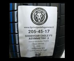 2 GOMME 205 45 17 GOODYEAR A70519 - 2