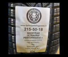4 GOMME 215 50 18 GOODYEAR A70515