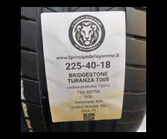 2 GOMME 225 40 18 BRIDGESTONE A70514