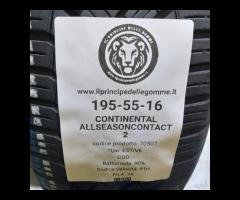 2 GOMME 195 55 16 CONTINENTAL A70507