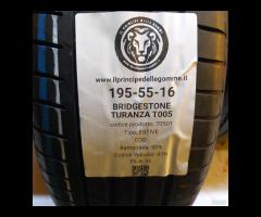 4 GOMME 195 55 16 BRIDGESTONE A70501