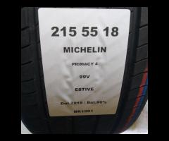 2 GOMME 215 55 18 MICHELIN BR1991