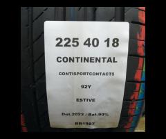 2 GOMME 225 40 18 CONTINENTAL BR1987