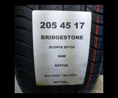 2 GOMME 205 45 17 BRIDGESTONE BR1984