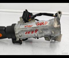 BLOCCHETTO ACCENSIONE CON CHIAVE VW GOLF VI 2009 1 - 3