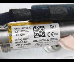 AIRBAG A TENDINA TETTO LATERALE DESTRA JAGUAR XF X - 12