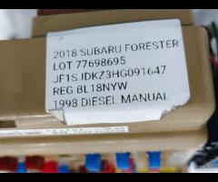 SCATOLA FUSIBILI 2.0D 108Kw 147CV SUBARU FORESTER - 18