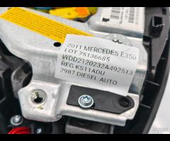 AIRBAG VOLANTE NERO MERCEDES E350 W212 2011 A20482 - 17