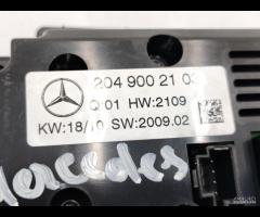 PANNELLO COMANDO CLIMA RISCALD. MERCEDES C200 CDI - 19