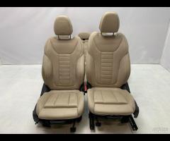 SET SEDILI IN PELLE BEIGE BMW 4 G26 Gran Coupe 2AC
