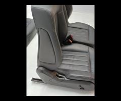 SET SEDILI IN PELLE NERO MERCEDES E CLASS W212 201 - 19