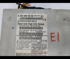 AUTORADIO MULTIMEDIA LETTORE CD MERCEDES C200 W204 - 6