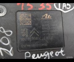 CENTRALINA ABS PEUGEOT 208 I 2012 9810293180 16115 - 18