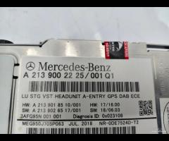UNITA DI TESTA NAVIGAZIONE MULTIMEDIA MERCEDES C18 - 7