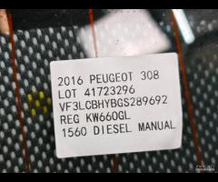 PORTELLONE COFANO POSTERIORE BAULE PEUGEOT 308 II - 19