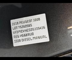 PORTA PORTIERA ANTERIORE SX PEUGEOT 3008 II 2016-2 - 8