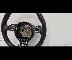 VOLANTE MULTIFUNZIONE STERZO IN PELLE AUDI A6 4G C - 8