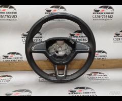 VOLANTE IN PELLE NERO SKODA FABIA II 2013 5J041909 - 2