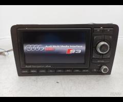 AUTORADIO MULTIMEDIA GPS NAVIGATORE AUDI A3 8P1 20 - 1