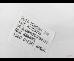 PARAURTI POSTERIORE ORIGINALE PEUGEOT 308 II 2013- - 9