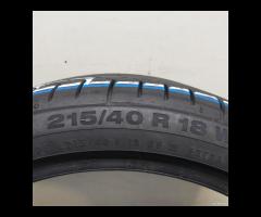 4 GOMME 215 40 18 CONTINENTAL A70908 - 6