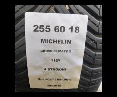 2 GOMME 255 60 18 MICHELIN BR2019