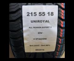 4 GOMME 215 55 18 UNIROYAL BR2016
