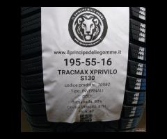 4 GOMME 195 55 16 TRACMAX A70982