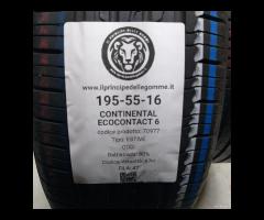 2 GOMME 195 55 16 CONTINENTAL A70977