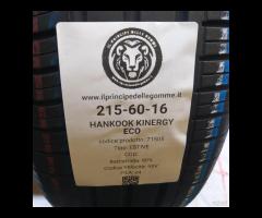 2 GOMME 215 60 16 HANKOOK A71505