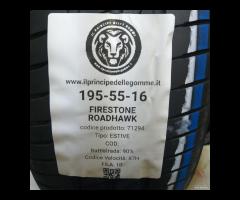 2 GOMME 195 55 16 FIRESTONE A71294