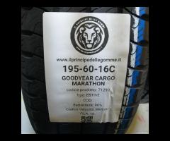 2 GOMME 195 60 16C GOODYEAR A71290