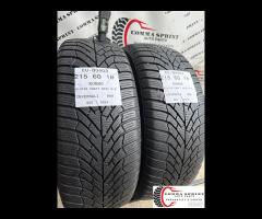2 PNEUMATICI 215/60 R16 KUMHO INVERNALI 75%