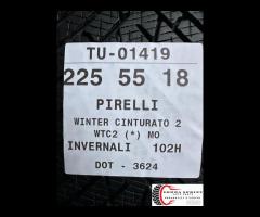 4 PNEUMATICI 225/55 R18 PIRELLI INVERNALI - 11