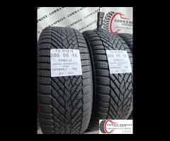 4 PNEUMATICI 205/55 R16 PIRELLI INVERNALI 90% - 6
