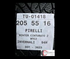 4 PNEUMATICI 205/55 R16 PIRELLI INVERNALI 90% - 10