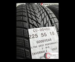 2 PNEUMATICI 225/55 R18 GOODYEAR INVERNALI 90% - 4