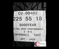 2 PNEUMATICI 225/55 R18 GOODYEAR INVERNALI 90% - 5