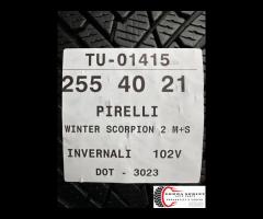 4 PNEUMATICI 255/40 R21 PIRELLI INVERNALI - 11