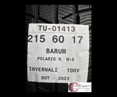 4 PNEUMATICI 215/60 R17 BARUM INVERNALI - 11