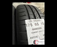 2 PNEUMATICI 175/65 R15 HANKOOK ESTIVE 70% - 3