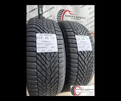 2 PNEUMATICI 215/55 R17 PIRELLI INVERNALI 80%