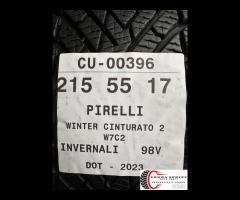 2 PNEUMATICI 215/55 R17 PIRELLI INVERNALI 80%