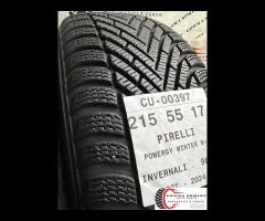 2 PNEUMATICI 215/55 R17 PIRELLI INVERNALI 85%